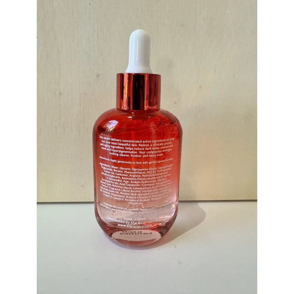The Beauty Elixir Retinol Wrinkle Reducing Facial Serum 1.69 oz Exp 09132026 New